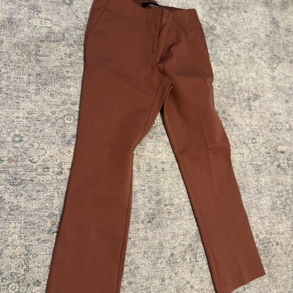 Lily Solid Pant In Rust - image 2